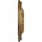 Ekena Millwork Granada Ceiling Medallion (Fits Canopies up to 7 1/8"), Hand-Painted Pale Gold, 19"OD x 1 1/2"P CM19GAPAS - alternate 2